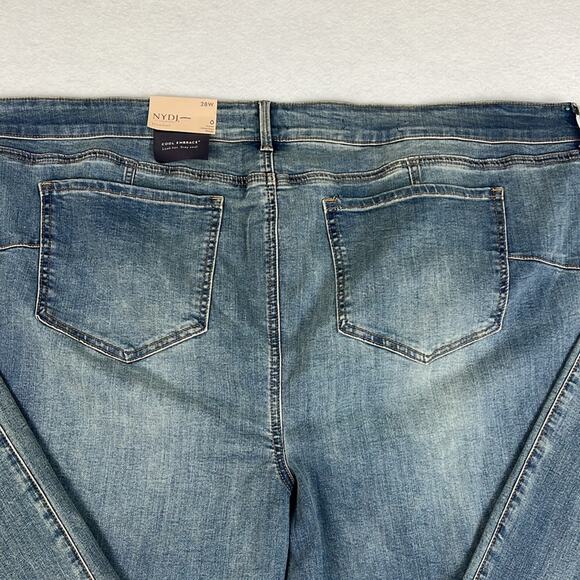 NYDJ Women's Plus Size Marilyn Straight Leg Jeans LIFT x TUCK  Size 28W NWT - Picture 11 of 11